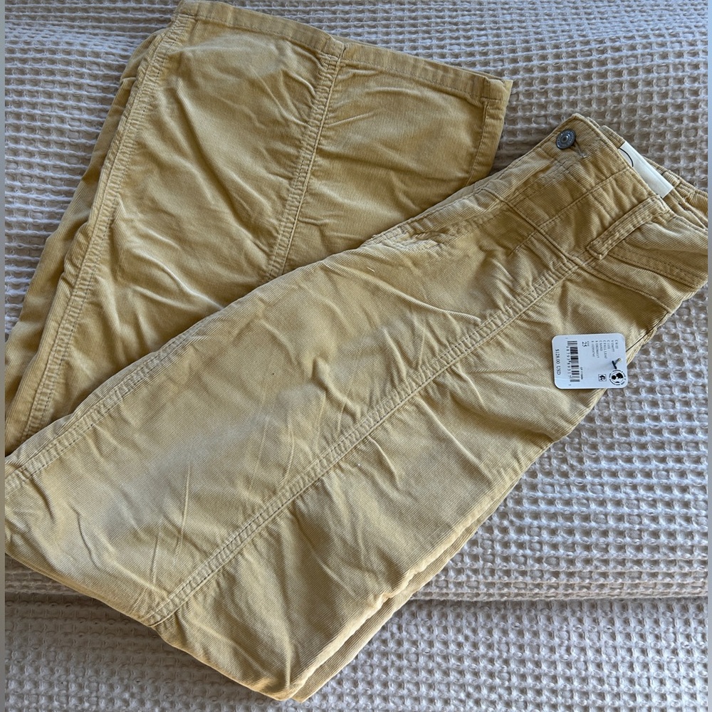 Free People We The Free Libre Corduroy Wide-Leg Jeans